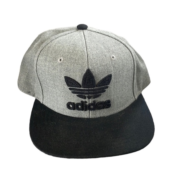 Adidas Gray and Black Adjustable Hat - Picture 1 of 6